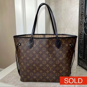 Louis Vuitton Neverfull MM Monogram Print